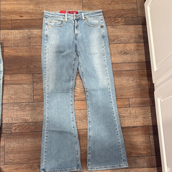 Levi's Blue Flare Wide Leg Jeans- 4 pairs - Picture 2 of 5